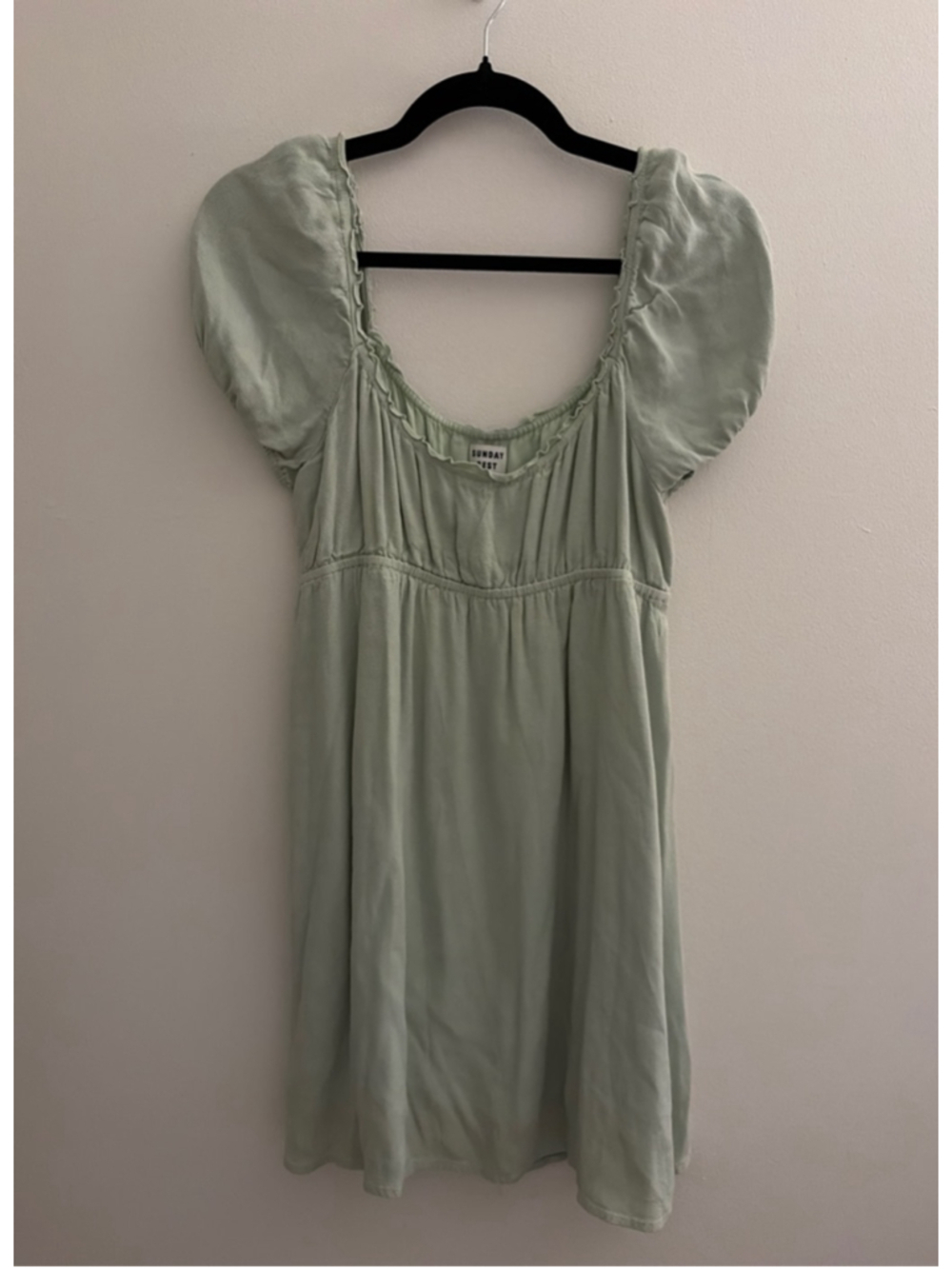Women's Sunday Best Light Green Mini Dress M